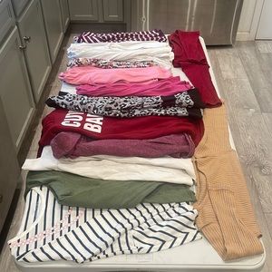 Long sleeved shirt/ sweaters LOT 5-6T